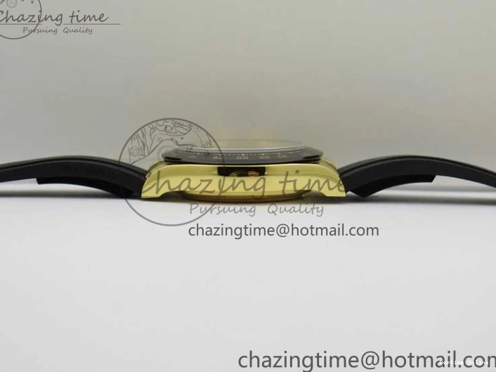 0501 Sporty Daytona 116518 KKF 1:1 Best Edition 904L Steel YG Black Dial on Rubber Strap A 2455